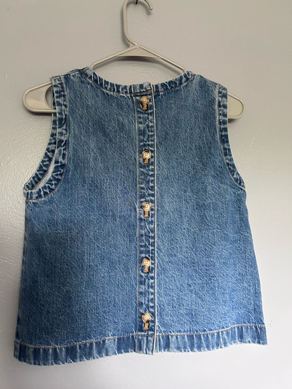 Abercrombie & Fitch Light Blue Denim Shell Tank - Picture 6 of 6